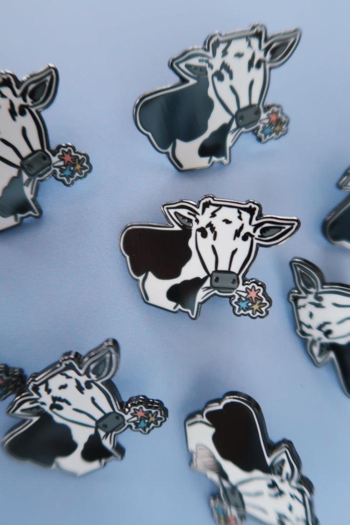 Moo's Cow Pin