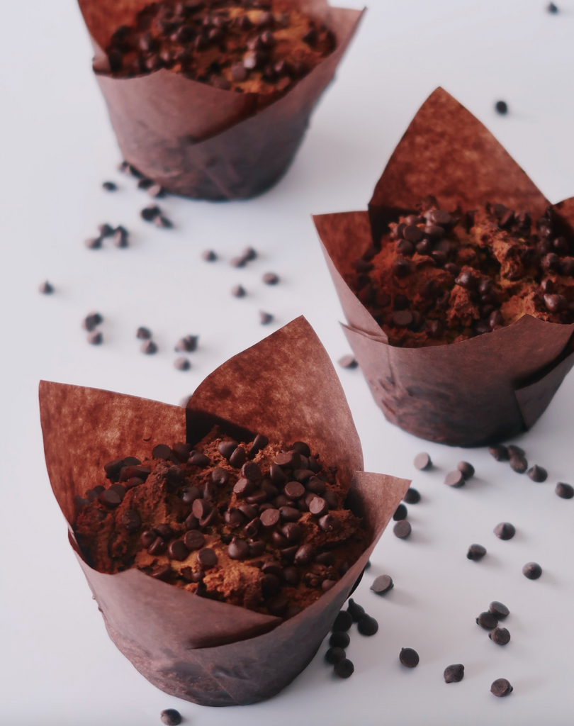 {GS} Pumpkin Chocolate Chip Muffins