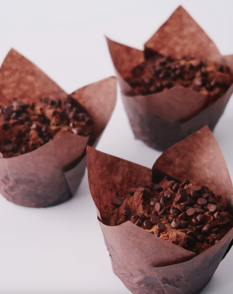 {GS} Pumpkin Chocolate Chip Muffins